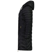 Arnie Reversible Down Coat Black/Avocado