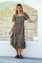 Leo Love Dress Leopard