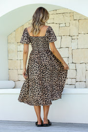 Leo Love Dress Leopard