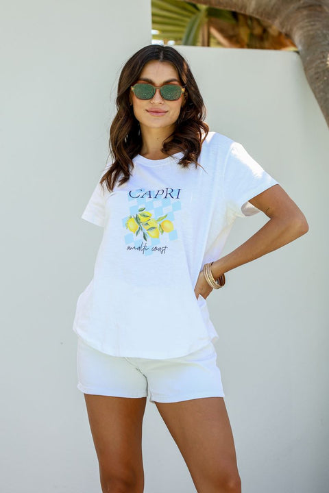 Capri Lemon Tee