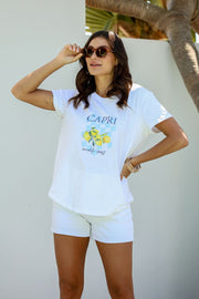 Capri Lemon Tee