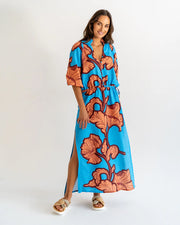 Cascada Dress Hibiscus