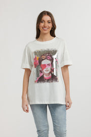 Frida Tee White