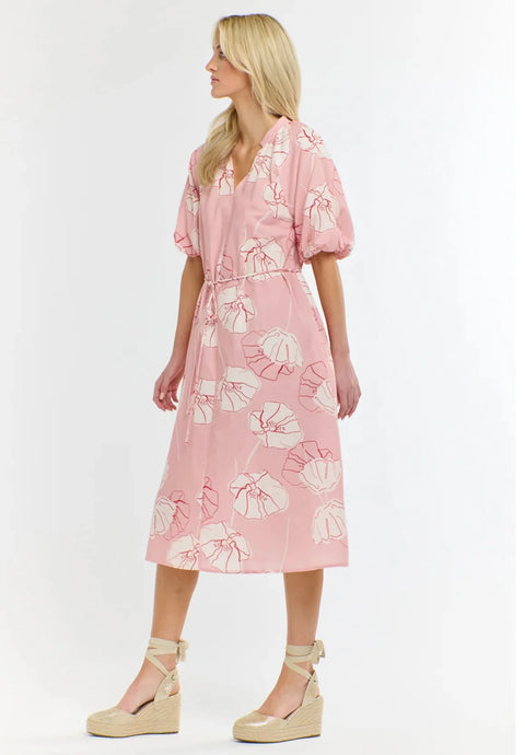 Juliet Dress Poppy Print