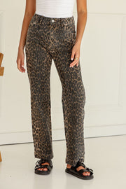 Classic Leopard Jean