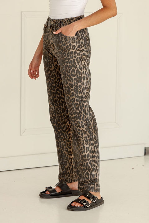 Classic Leopard Jean