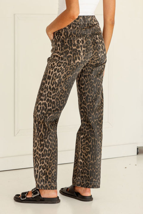 Classic Leopard Jean