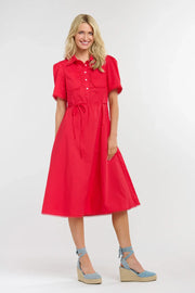 Picnic Dress Red