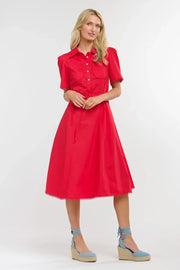 Picnic Dress Red